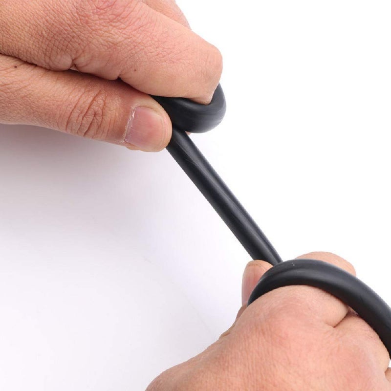 SUCOHANS 50 FT Black Latex Rubber Tubing,3/8in OD 1/4in ID Black 1 Continuous Piece - Image 2
